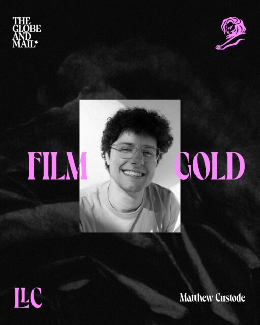 Absolute cinema. It's a GOLD in FILM! Congratulations Matthew on the Young Lions win! Rosé loading. See you in France.